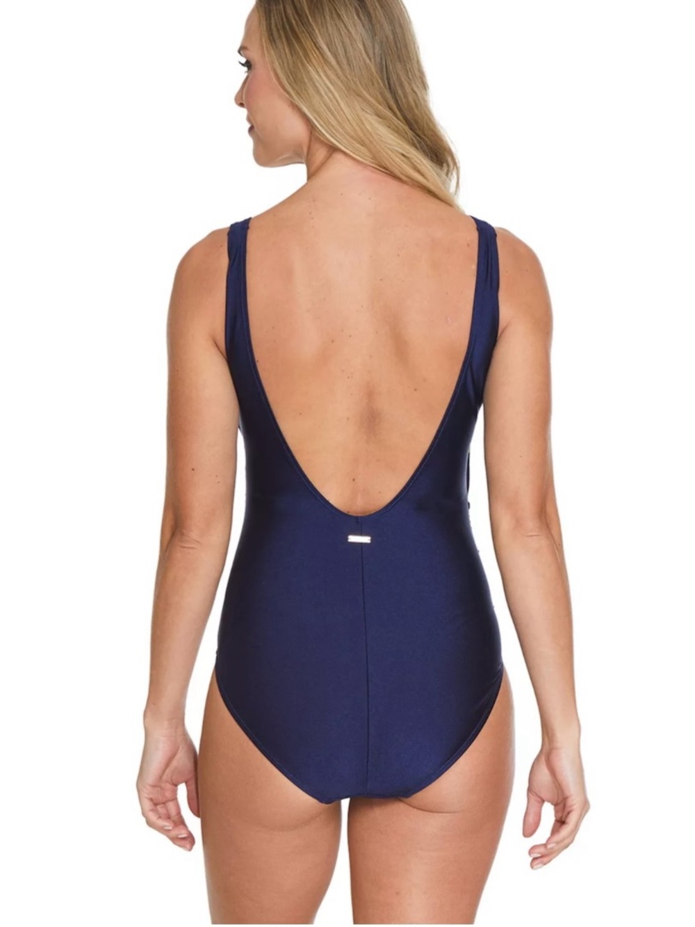 Nine West  Scoop-Back One-Piece Swimsuit - Women